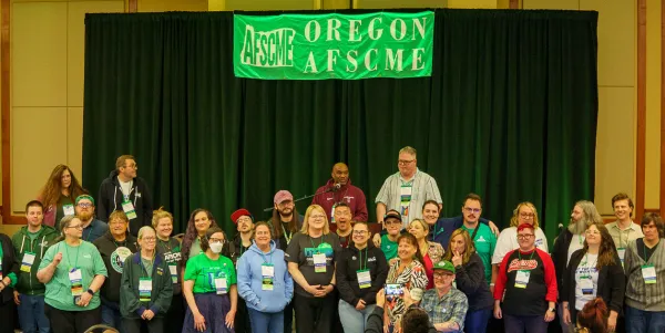 Oregon AFSCME State Convention Swearing-In